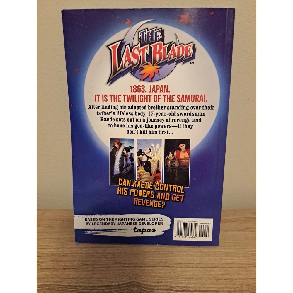 The Last Blade Tapas SNK Paperback Hayden Robel Cacoon Production